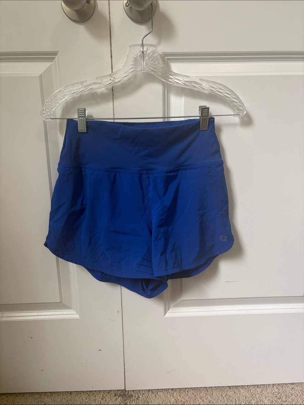 GILLY HICKS Blue Athletic Shorts with built-in liner